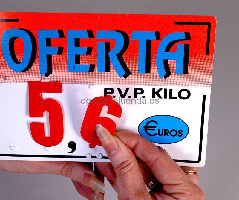 Cartel Oferta Precio