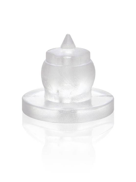 Soportes transparentes para letreros